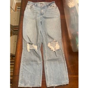 90’s Straight Ultra High Rise Jeans